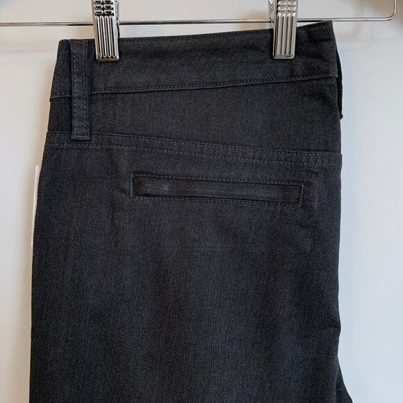 Gap sateen charcoal grey low rise pants with stretch - Picture 5 of 8